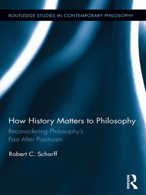 cover image of How History Matters to Philosophy